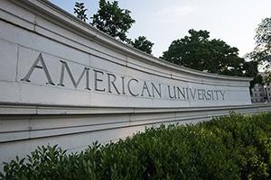 American University entrance