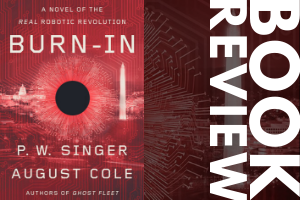 Image of the book Burn In with text reading