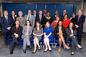 AU Alumni Board at the first meeting of the year