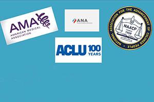 AMA ANA ACLU 100 NAACP