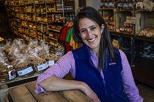 Alumna Danielle Vogel at Glen's Garden Market