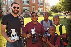 Matt Cipollone and students of Next One Up