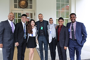 FDDS scholars pose outside