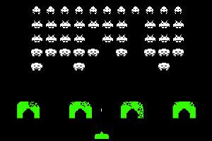 Screenshot of Space Invasion video game