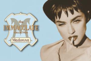 CD Cover from Madonna's The Immaculate Collection.