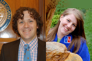 Matt Bormet and Caitlin Douglas