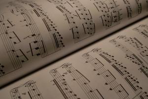 Image of sheet music