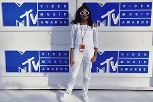 Sydney Gore at the MTV VMAs