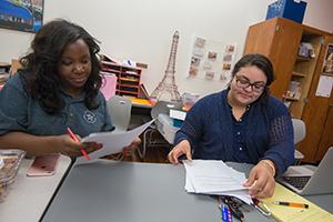 School of Education students