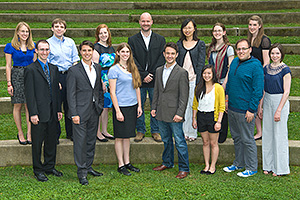 2012 American University Student Award winners.