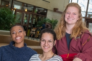 Faith Lewis, Matilda Kitabwalla, Danielle Smith