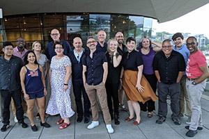 Ten new artistic directors standing together