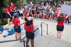 Eagle Summit Pep Rally