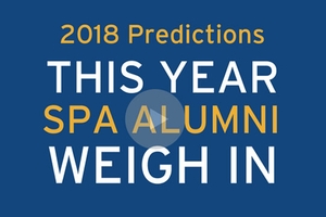 Predictions for 2018
Alumni from American University School of Public Affairs Share Their Predictions