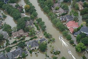 Flooded suburbs