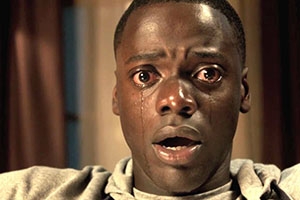 Daniel Kaluuya with tears streaming down face