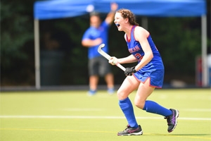 Natalie Konerth on the AU field.