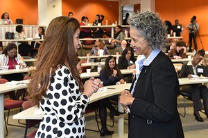 Gwen Sykes and Elida Sarmiento