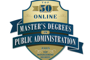 Top 50 Online Master's Degrees in Public Administration