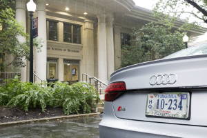 Audi outside the Kogod School of Business