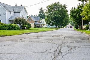 suburban street