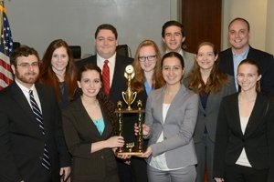 AU Mock Trial team