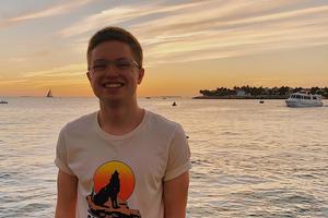 AU undergraduate student Jacob Tracey