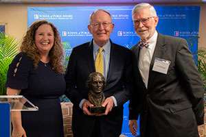 SPA Dean Vicky Wilkins, Senator Lamar Alexander and former Rep. David Skaggs.