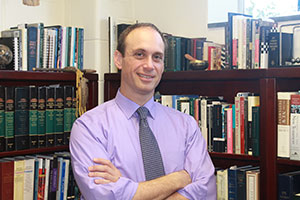 Mark Schaefer in his office