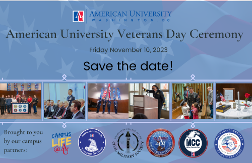 Save the Date Veterans Day