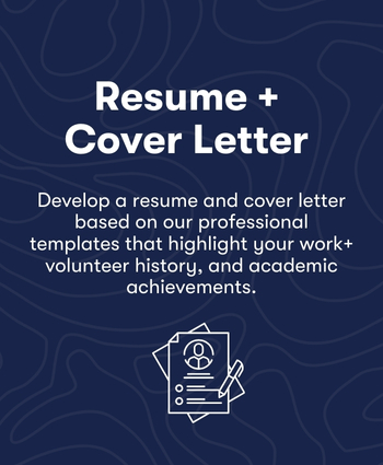 Resume and Cover Letter