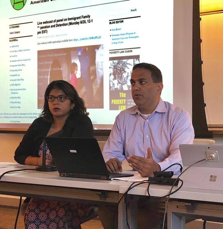AUWCL's Economic Justice Program Hosts Panel on Immigrant Family Separation and Detention AUWCL's Economic Justice Program Hosts Panel on Immigrant Family Separation and Detention