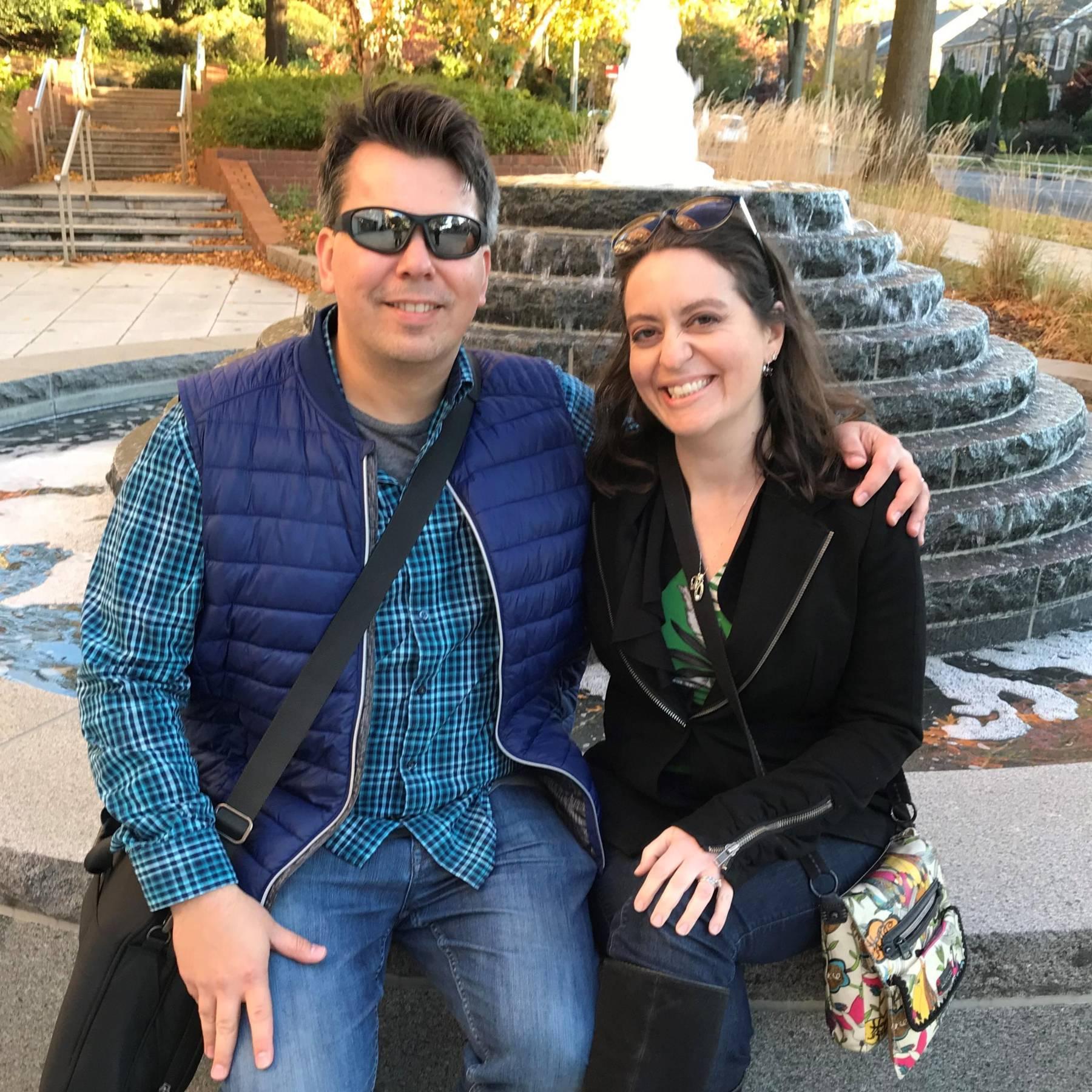 Amy Stewart and Andy Sonin