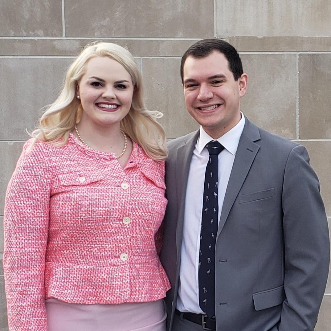 Monika Klinkman and Billy Vazquez (’19)