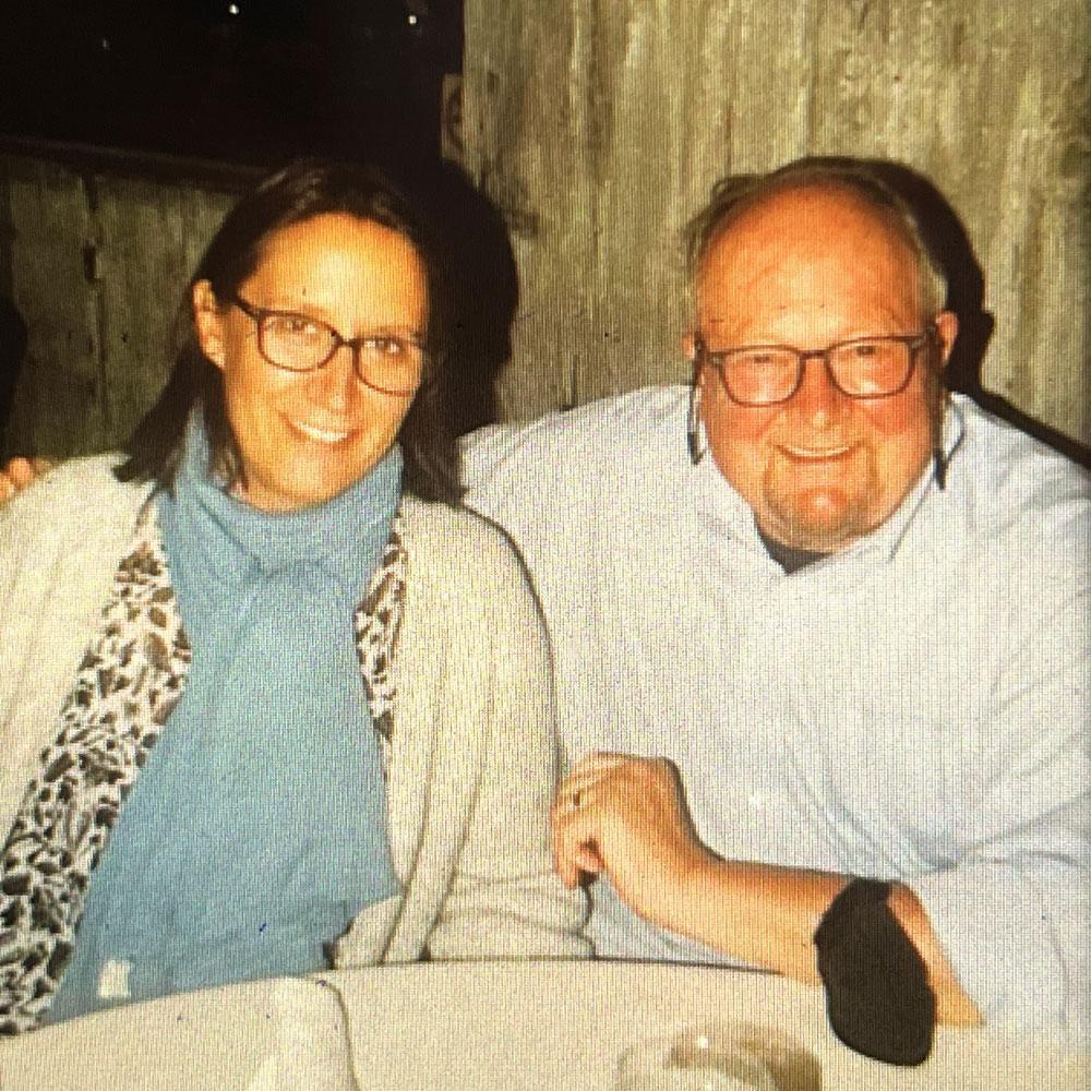 Virginie Lecaillon (LLM ’98) and Bruce Aitken (JD ’76)