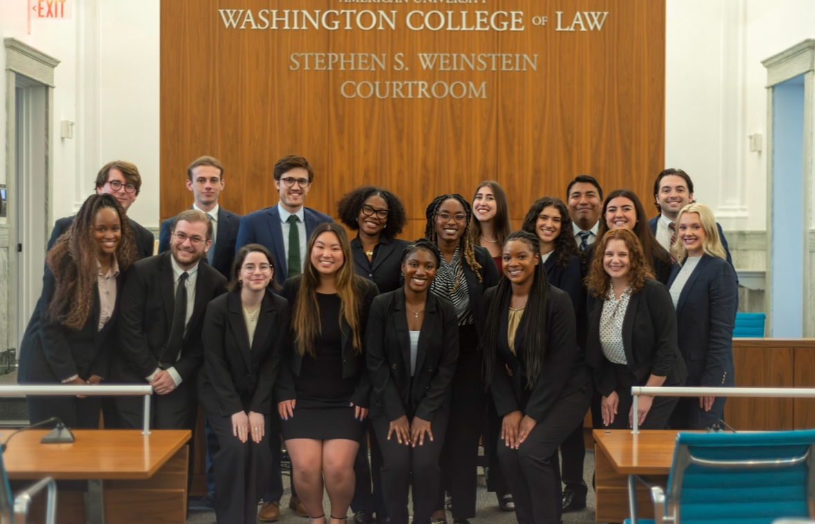 Members of the 2023-2024  Mock Trial Honor Society