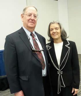 US District Judge Peter Messitte and President-Minister of Brazil's Supreme Federal Tribunal Carmen Lucia US District Judge Peter Messitte and President-Minister of Brazil's Supreme Federal Tribunal Carmen Lucia