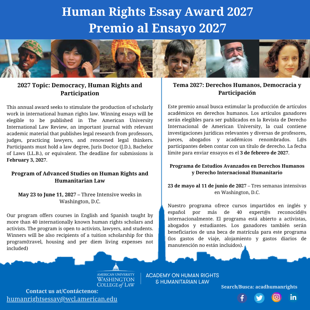 HREA - Topic 2027 - Democracy, Human Rights and Participation HREA - Topic 2027 - Democracy, Human Rights and Participation