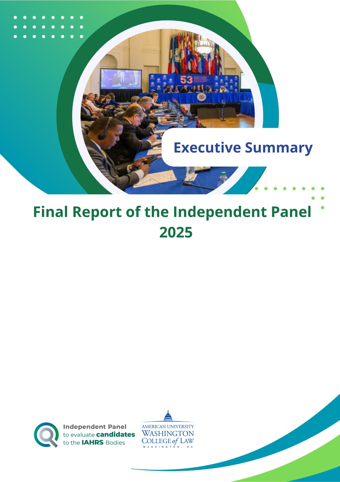 Photo of Executive Summary IAHRS ENG 2025