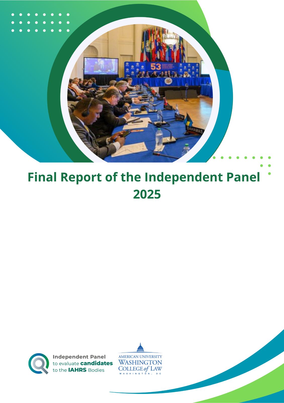 Photo of IAHRS Final Report 2025 Photo