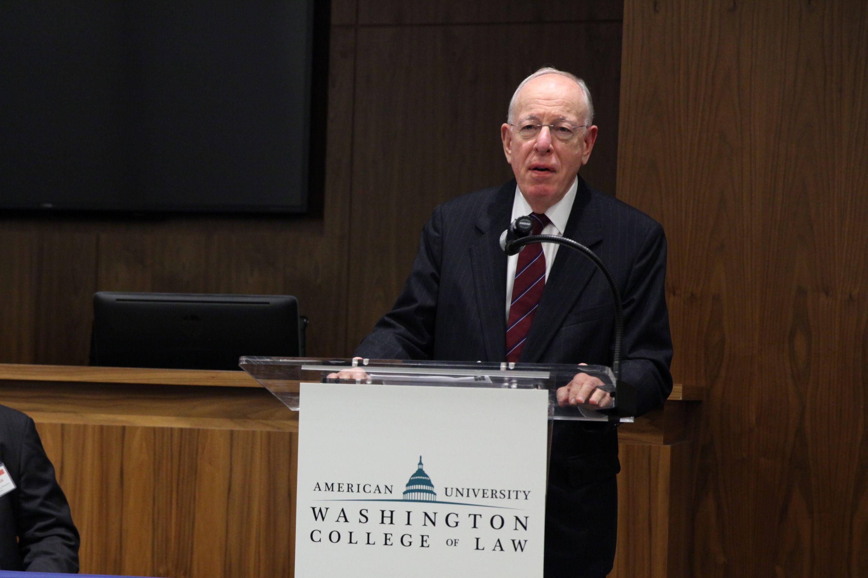 Trade and Peace: Ambassador Wolff Addresses AUWCL Community