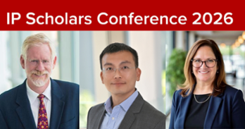 Professors Carroll, Duan and  Weiss + Ip Scholars Banner