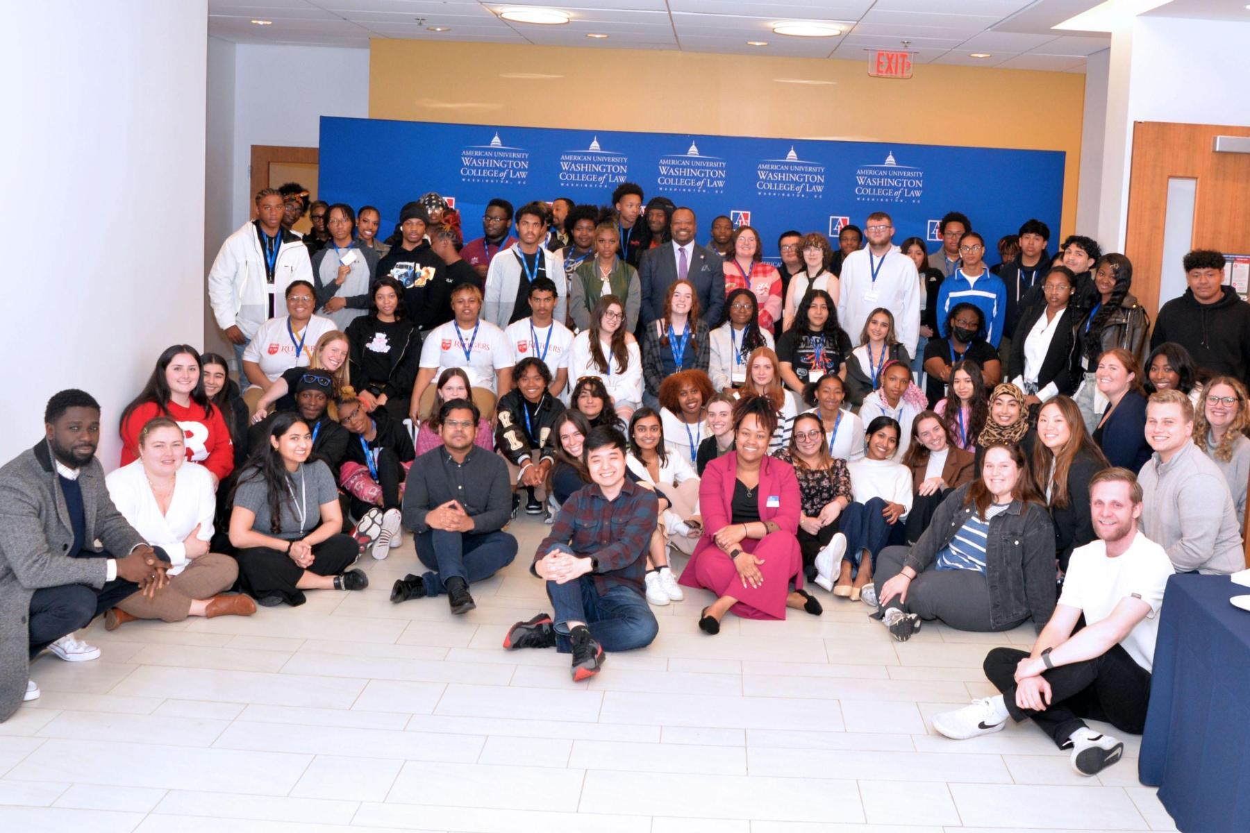 Youth Law Summit group photo Youth Law Summit group photo