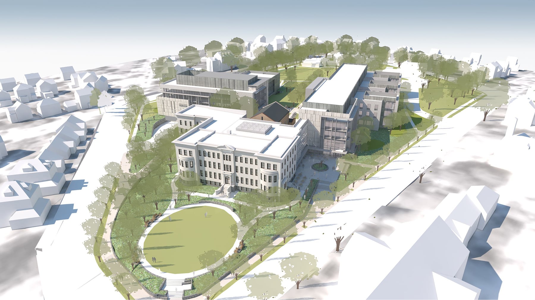 Ariel campus rendering