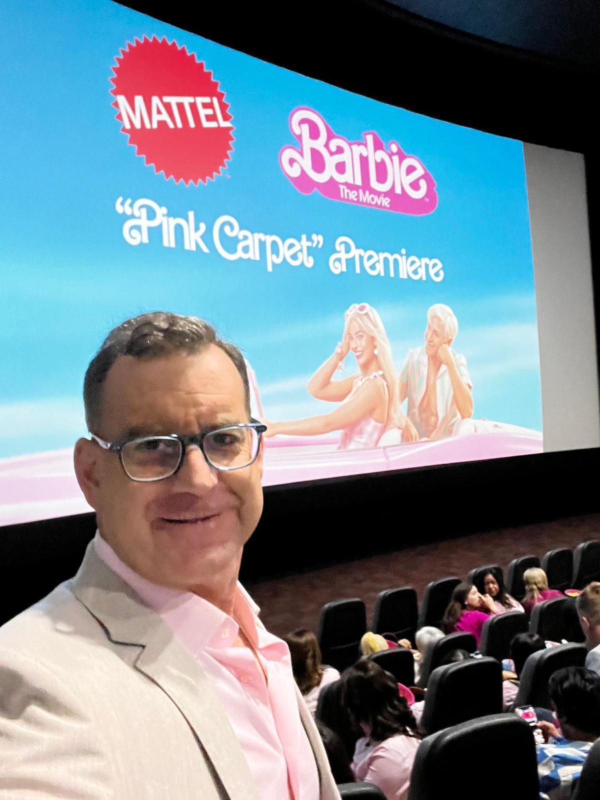 Michael Moore Barbie premiere Michael Moore Barbie premiere